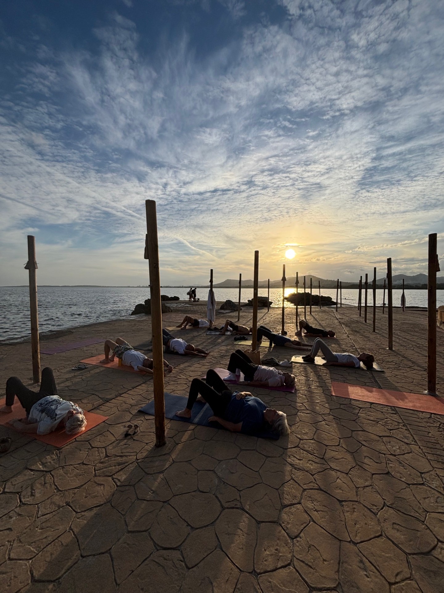 Retraite de yoga au bord de l'océan